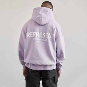 Represent Men's Purple Hoodie